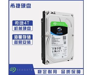 希捷 4TB 監控硬盤(pán)VX007 3.5英寸 STAT3.0